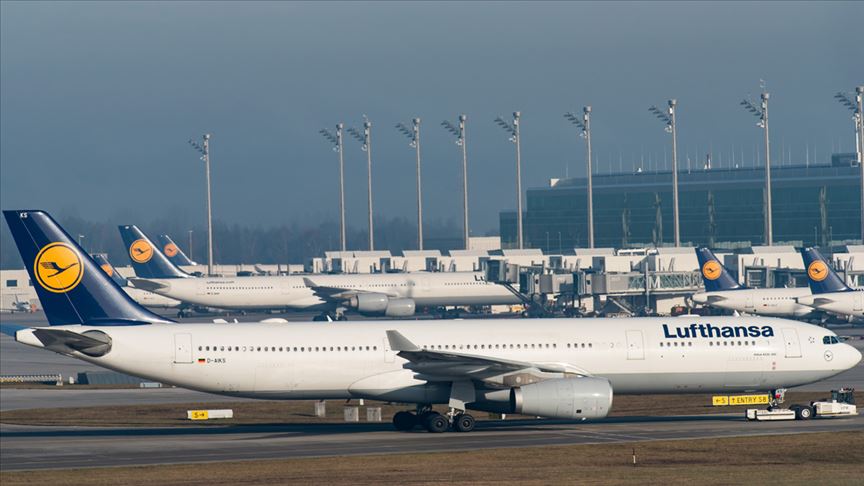 Lufthansa, Çin&#039;e uçuşları askıya aldi 