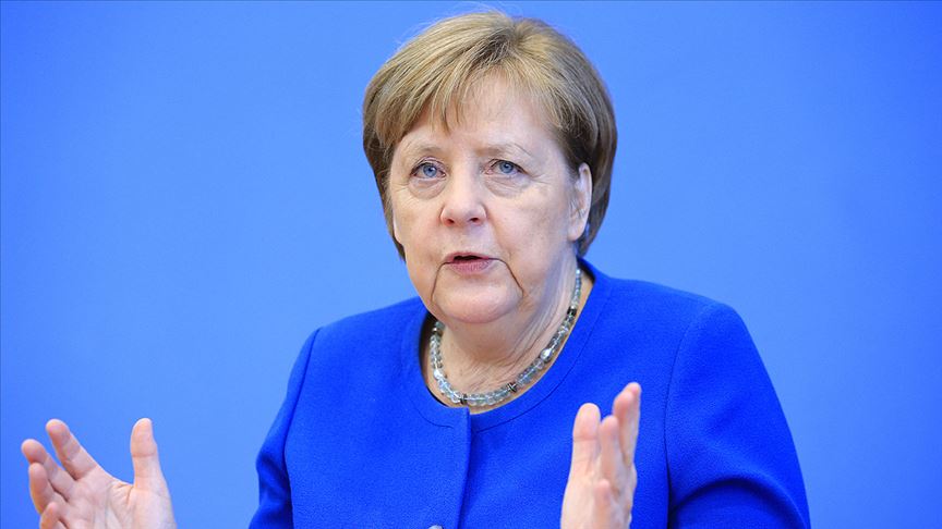 Merkel&#039;den koronavirüsle mücadelede