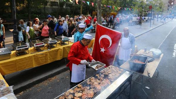 ABD&#039;deki etkinlikte Türk yemekleri damgası