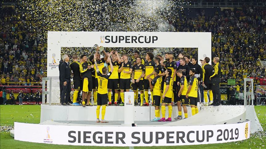 Almanya&#039;da Süper Kupa&#039;nın sahibi Borussia Dortmund