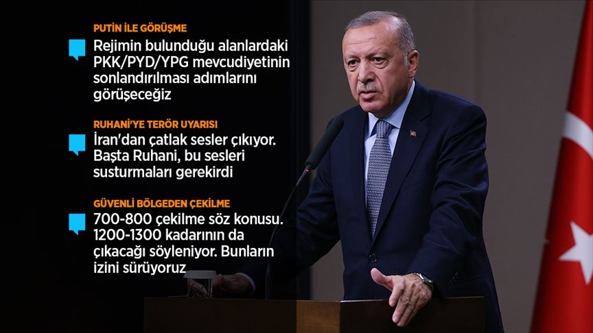 Erdoğan: harekata devam