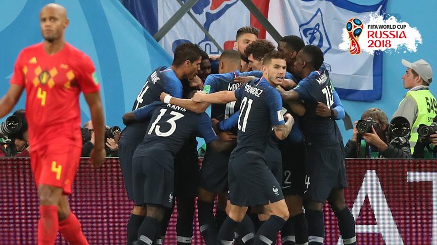 Fransa finale yükseldi