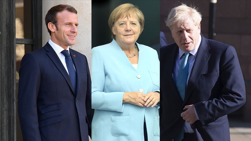Macron, Merkel ve Johnson Erdoğan ile görüşecek