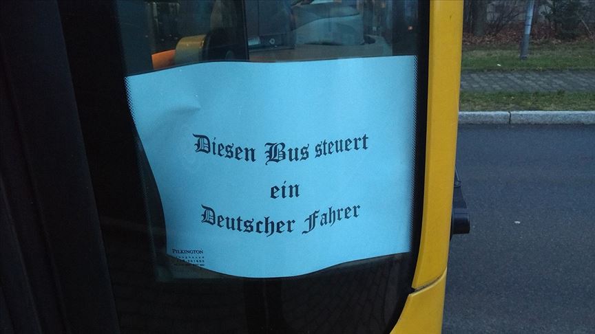 Almanya&#039;da otobüste ırkçılık