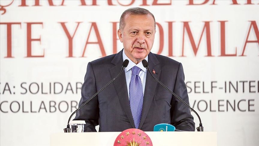 Erdoğan: Yapay sınırlar ufkumuzu belirlemez