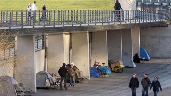 Almanya&#039;da evsizlerin sayısı 650 bin oldu